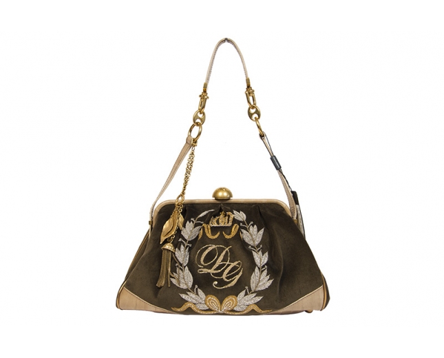 D&G Bolso Frame Terciopelo