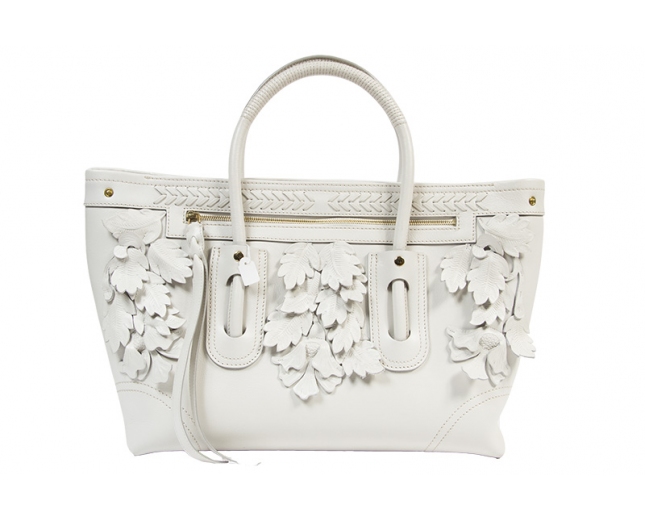 Alexander McQueen Shopping Blanco