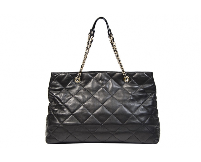 DKNY Bolso Acolchado Negro