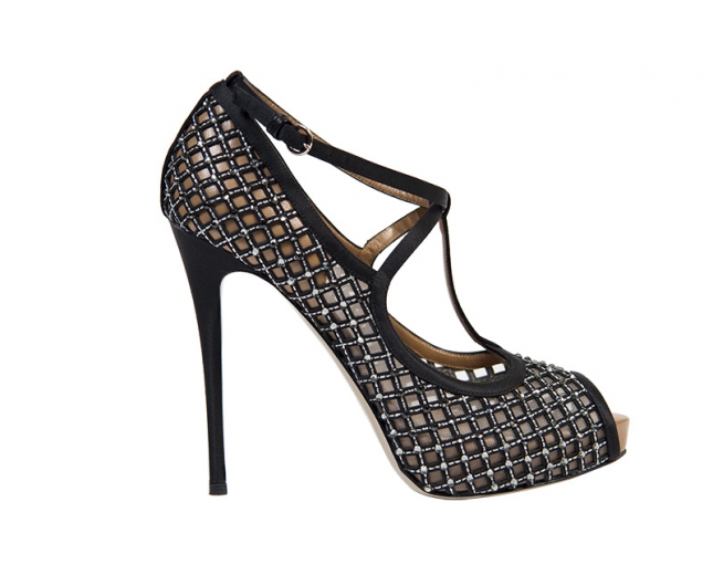 Valentino Peep-Toes Swarovski T 40