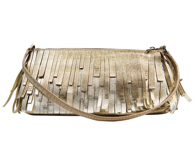 CH Bolso Lipstick Flecos Dorado