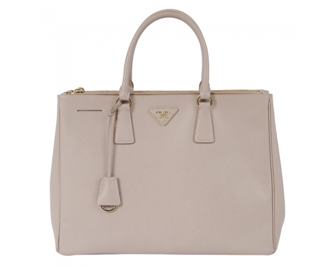 Prada Saffiano Tote Beige