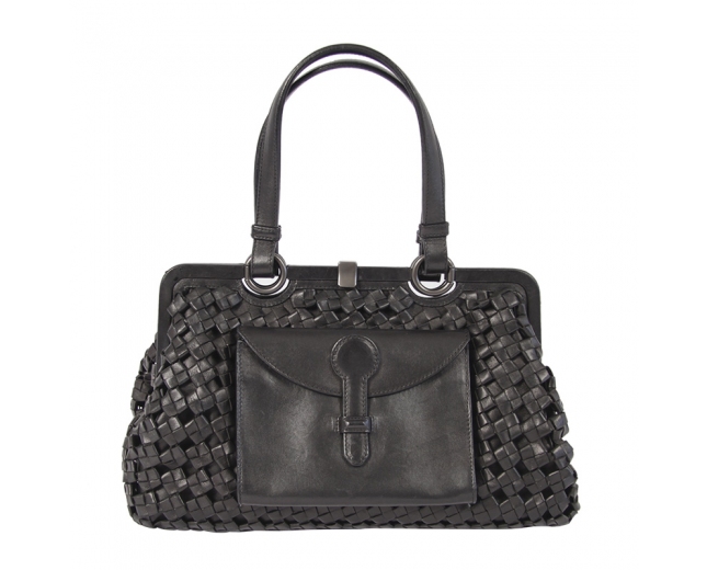 Bottega Veneta Intreciatto Negro