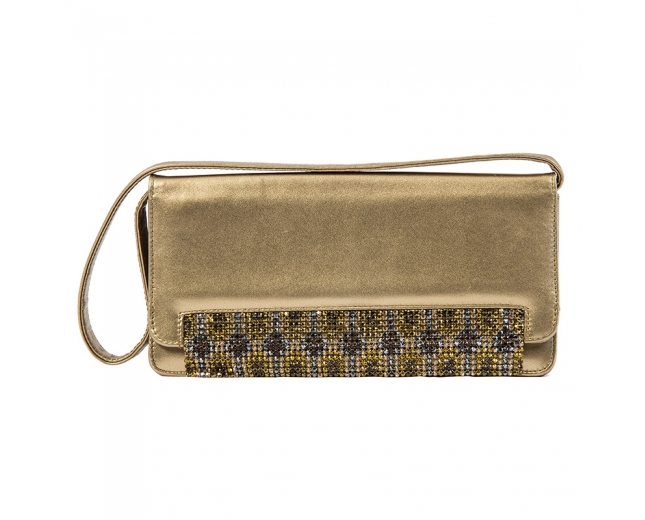 Stuart Weitzman Clutch Dorado