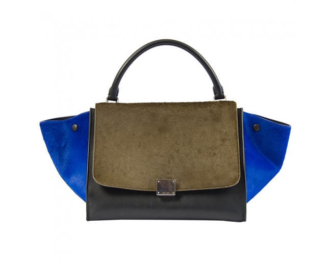 Celine Trapeze Medium Tricolor