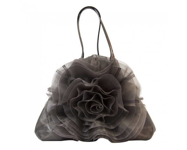 Valentino Bolso Petalo Gris