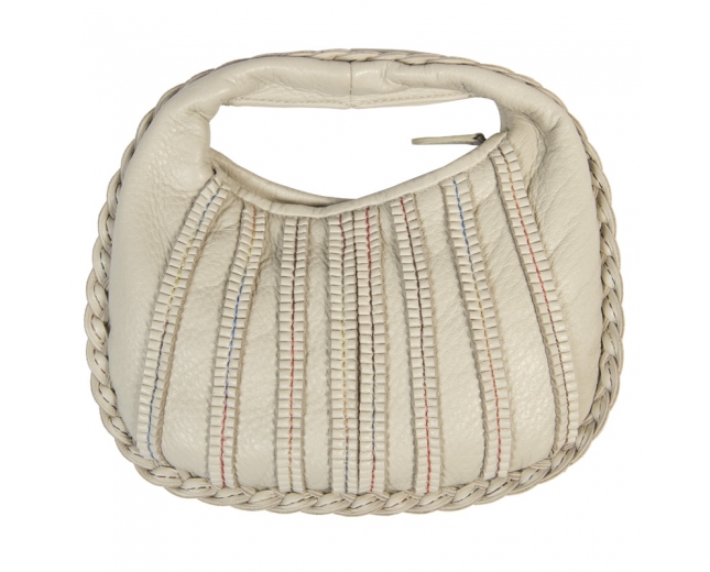 Bottega Veneta Mini Veneta Beige