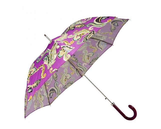 Etro Paraguas Morado Paisley