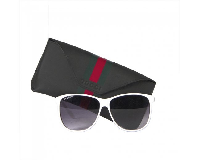 Gucci gafas de sol blancas