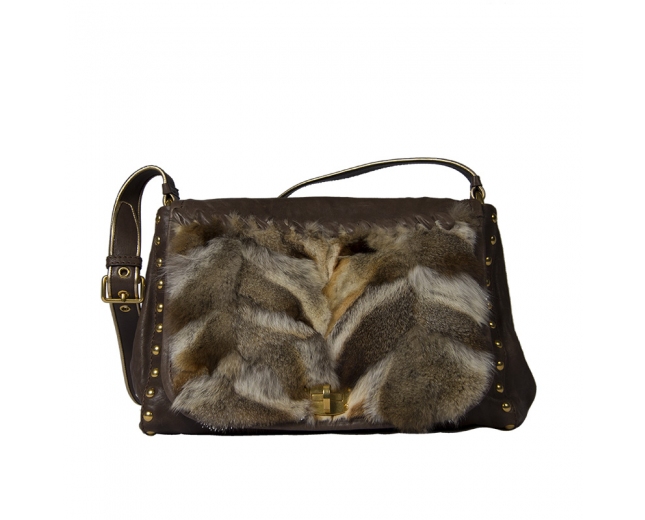 Miu Miu Fox Fur Messenger