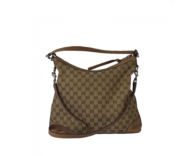 Gucci Bolso Hobo GG Canvas