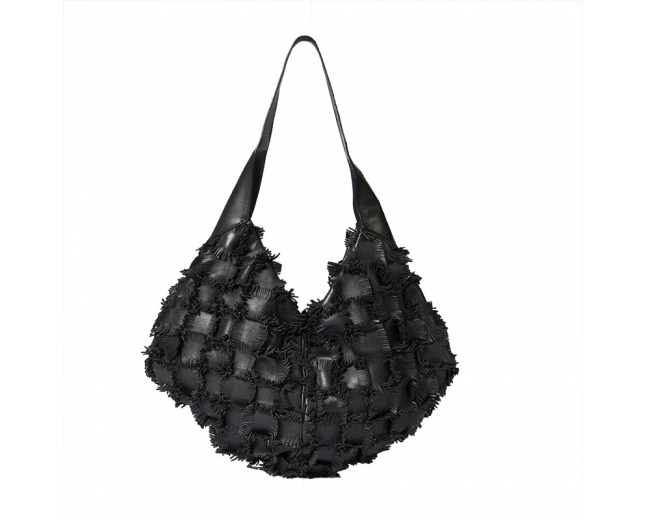 Loewe Bolso Negro Flecos