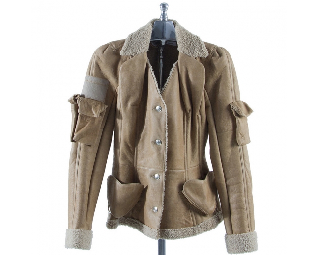 Dior Chaqueta Bar Piel T 38