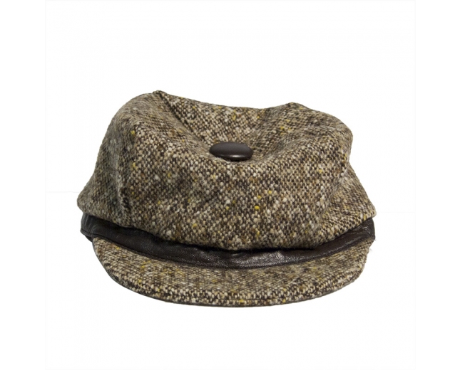 D&G Gorra de lana tweed