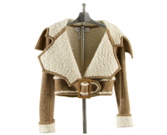 Dior Chaqueta Beige T 38