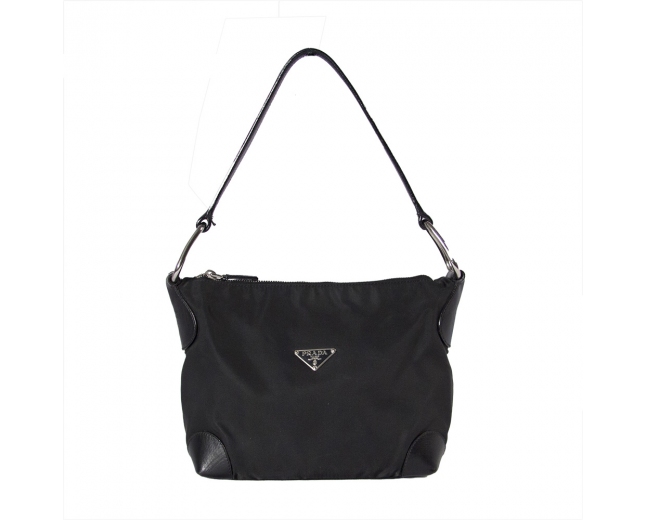 Prada Bolso Negro Nylon