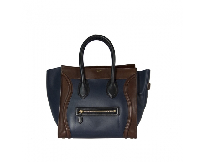 Céline Nano Luggage Bicolor