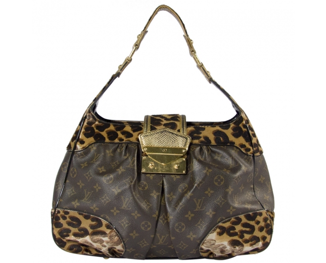 LV Bolso Polly Leopardo Monogram