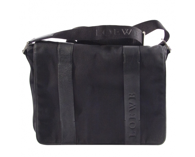 Loewe Bandolera Nylon Negra