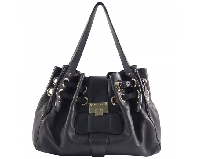 Jimmy Choo Bolso Riki Negro