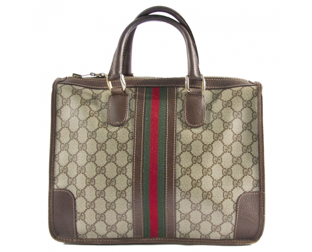 Gucci Bolso Vintage Marrón