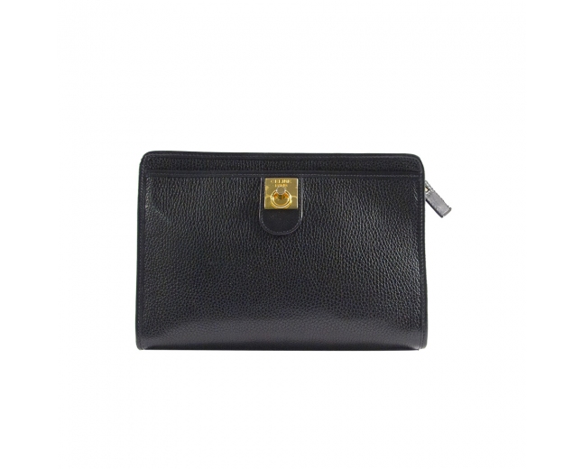 Celine Clutch Negro Vintage