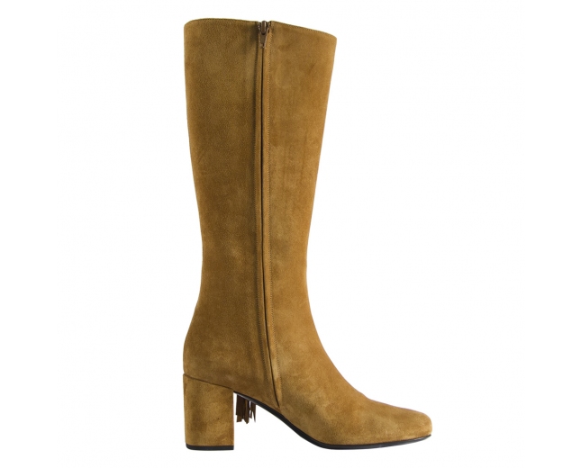 Saint Laurent Botas Ante Flecos T 39