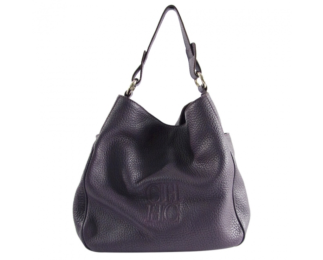 CH Bolso Hobo Morado Oscuro