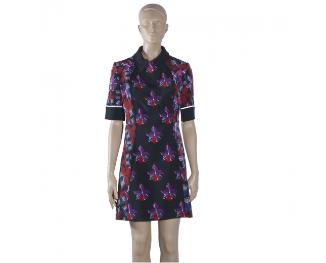 Fendi Vestido Flores T 38