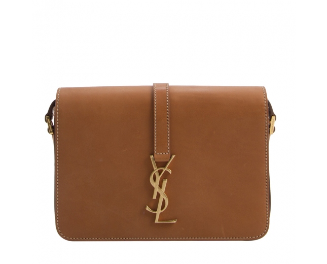 YSL Université Monogram Camel