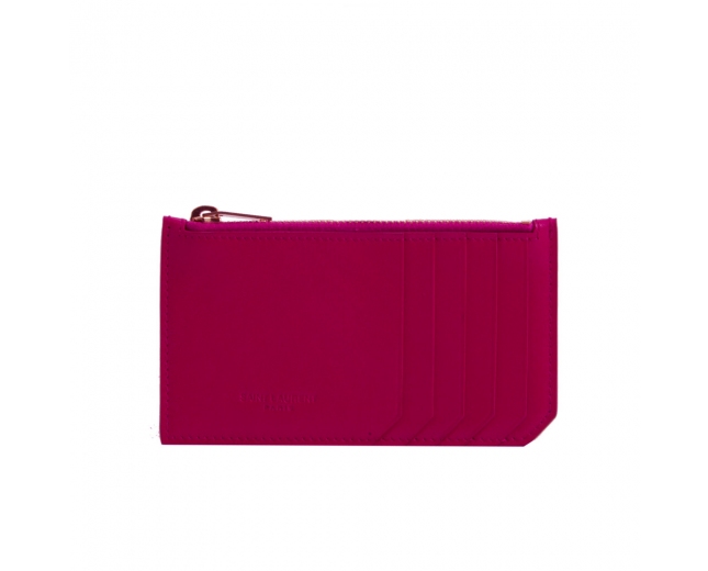 YSL Cartera Tarjetero Rosa