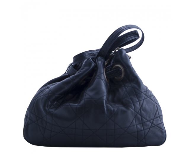 Dior Bolso Saco Cannage Negro