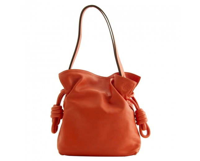 Loewe Bolso Flamenco Knot Coral