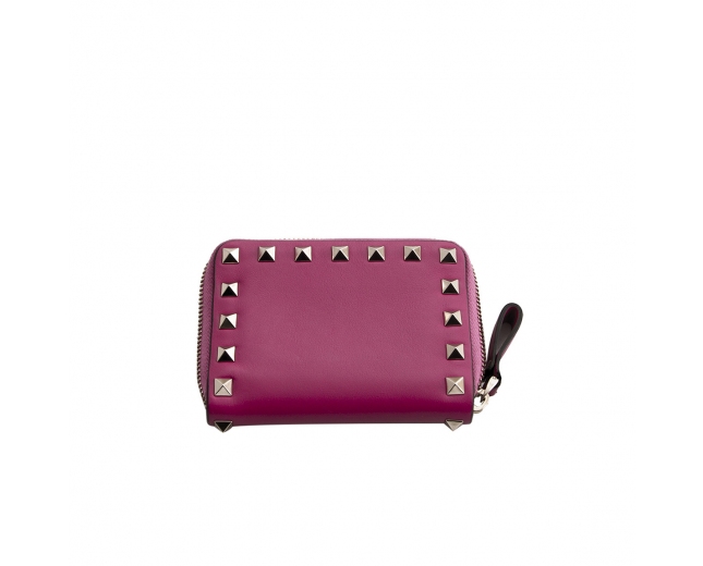 Valentino Cartera Rockstud Rosa