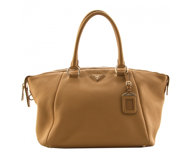 Prada Bolso Satchel Camel