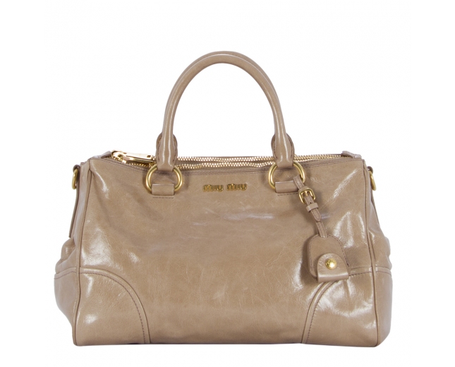 Miu Miu Bolso Bauletto Beige