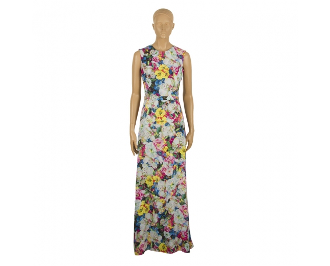 Erdem Vestido Largo Floral T 38