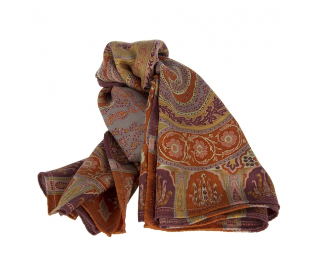 Etro Pañuelo Paisley Ocres