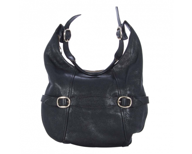 Burberry bolso Hobo negro