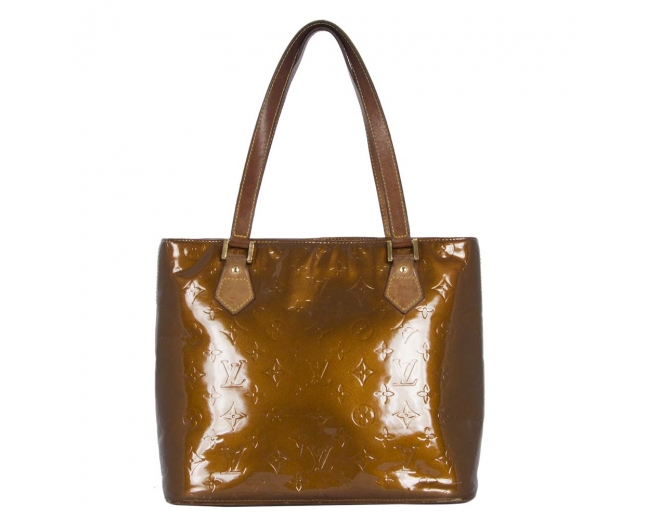 LV Bolso Houston Vernis Bronce