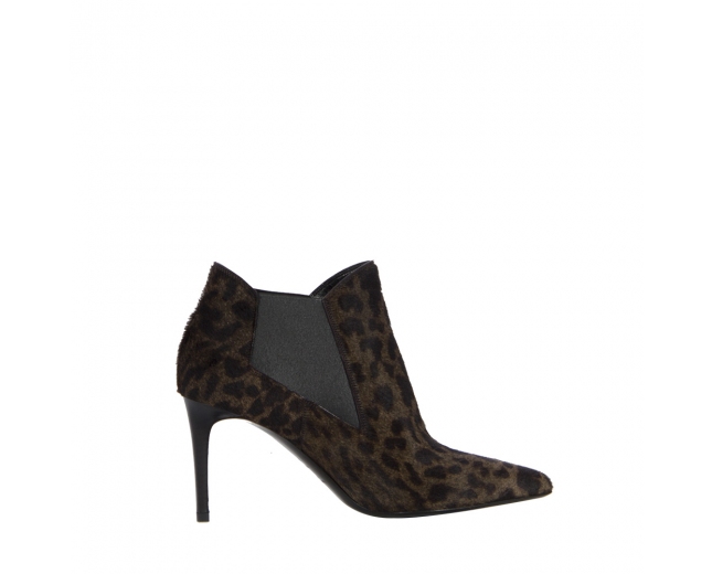 Saint Laurent Botines Leopardo T 40