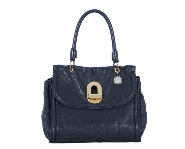 Lanvin Bolso Negro Acolchado