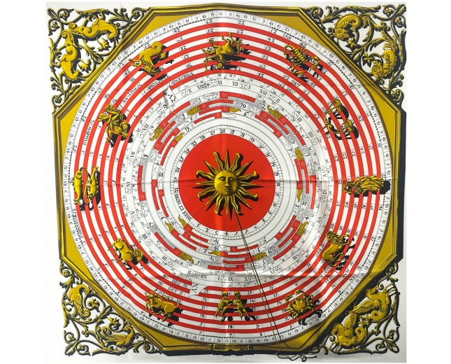 Hermés Pañuelo Astrologie - Dies et Hore