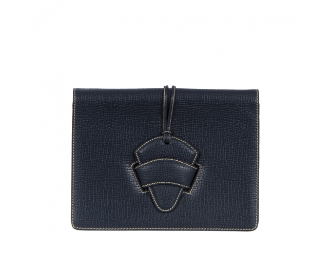 Loewe Clutch Triangulo Azul