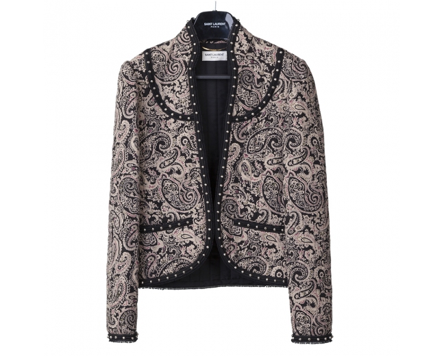 Saint Laurent Chaqueta Goyesca T S