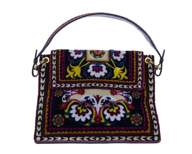 Etro Bolso Bandolera Foulard Bordado