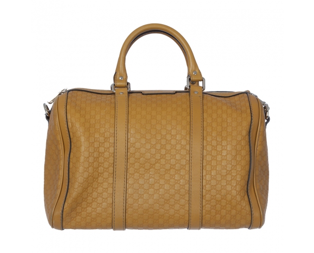 Gucci Bolso Boston Guccissima Ocre
