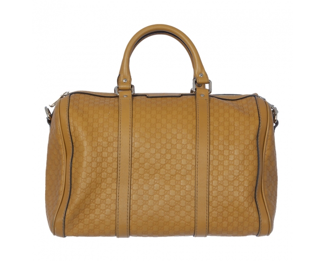 Gucci Bolso Boston Guccissima Ocre