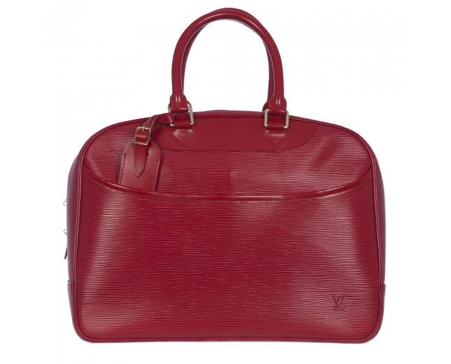 LV Bolso Deauville Epi Rojo