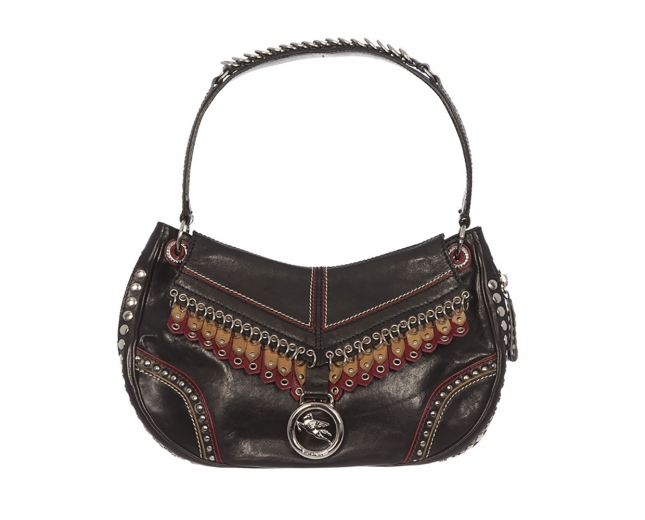 Etro Bolso Negro Tachuelas